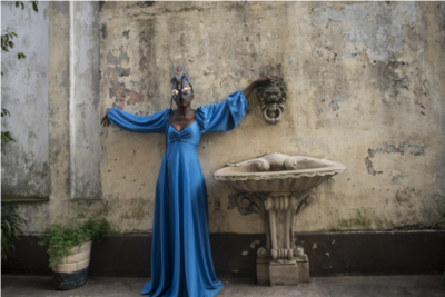 Adama Delphine Fawundu, Blue Like Black in Argentina, Archival pigment print, 2018